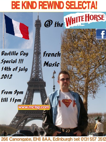 bastille day white horse